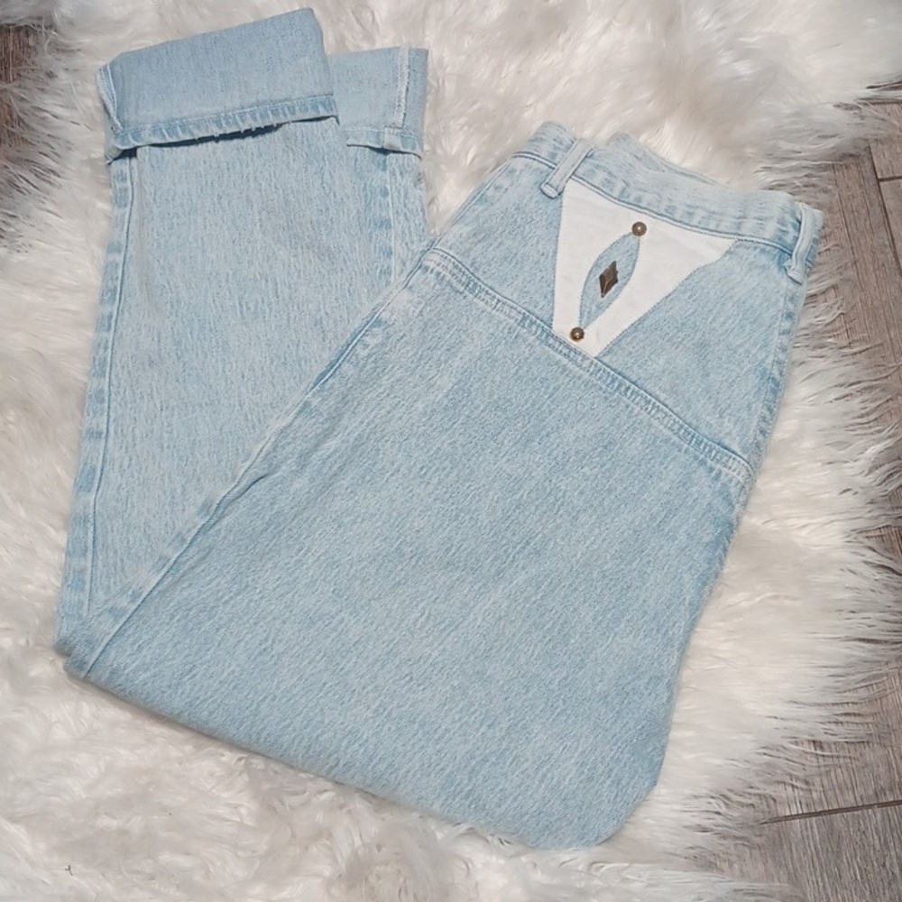 Vintage 80's Girls Baggy Denim